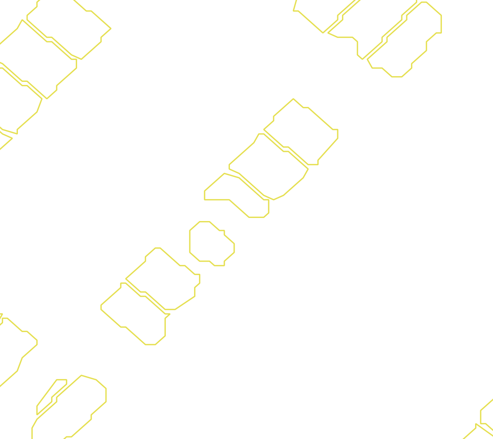 Daksegment met contourlijnen en structuurweergave