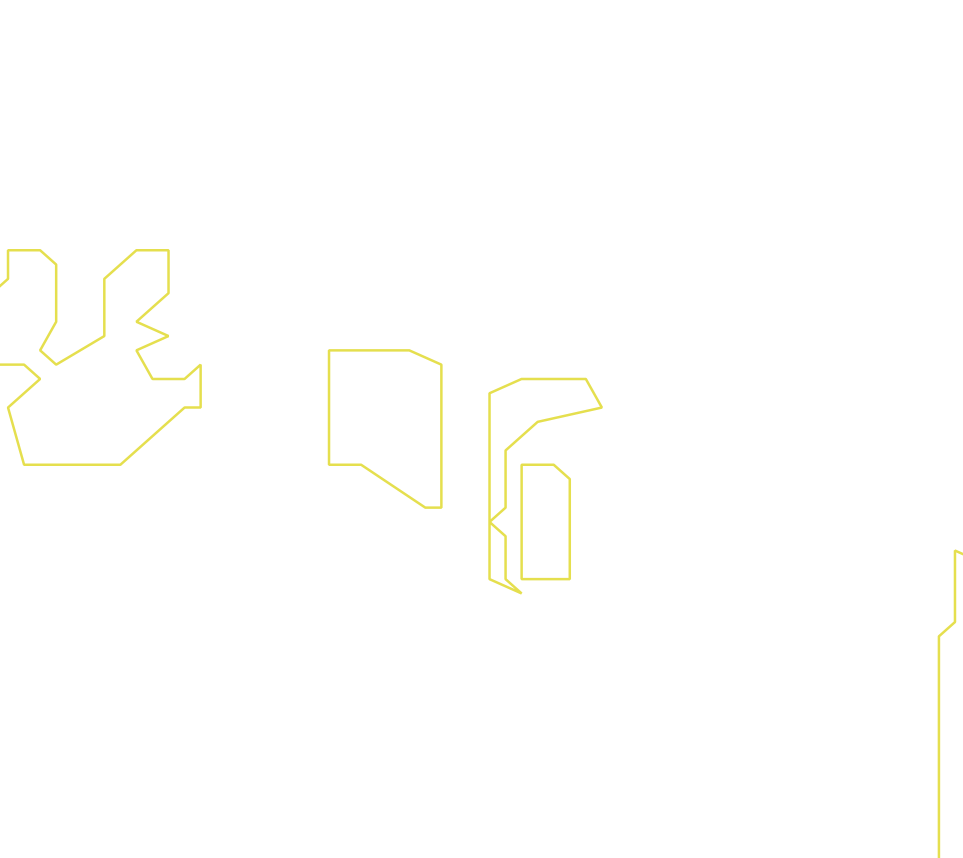 Daksegment ingezoomd met contourlijnen en structuurweergave