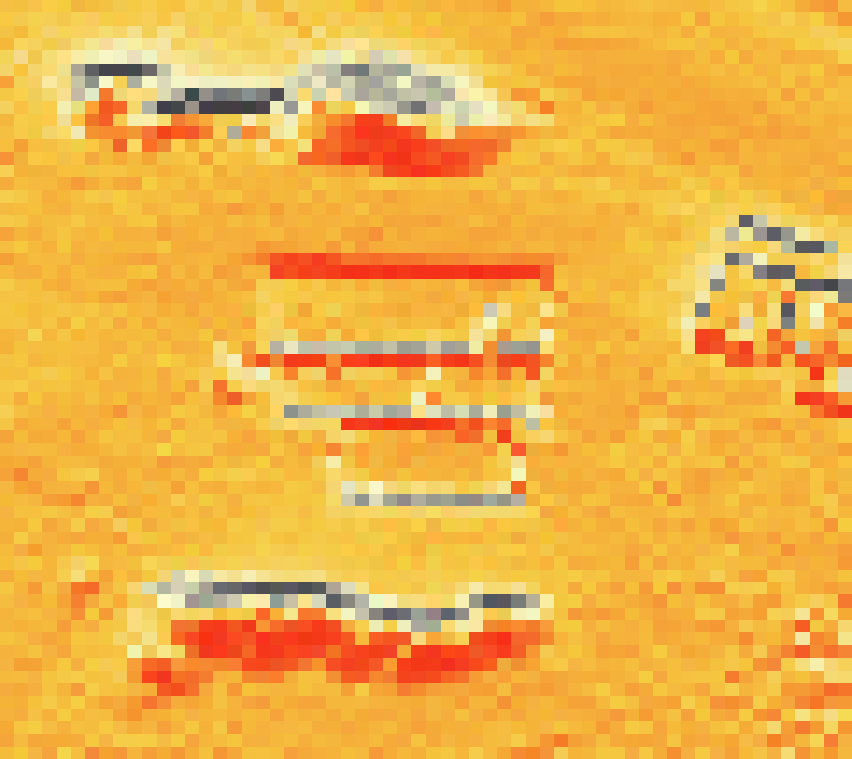 PV-irradiatie op daksegment ingezoomd met intensiteitsverdeling van zonlicht