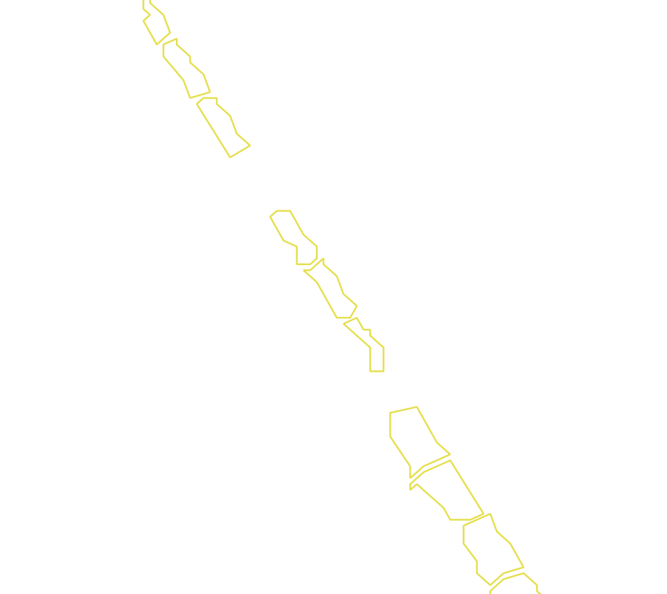 Daksegment met contourlijnen en structuurweergave