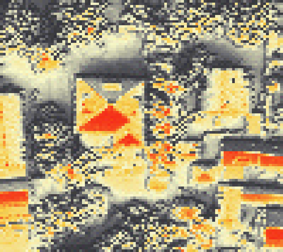 PV-irradiatie op daksegment met intensiteitsverdeling van zonlicht