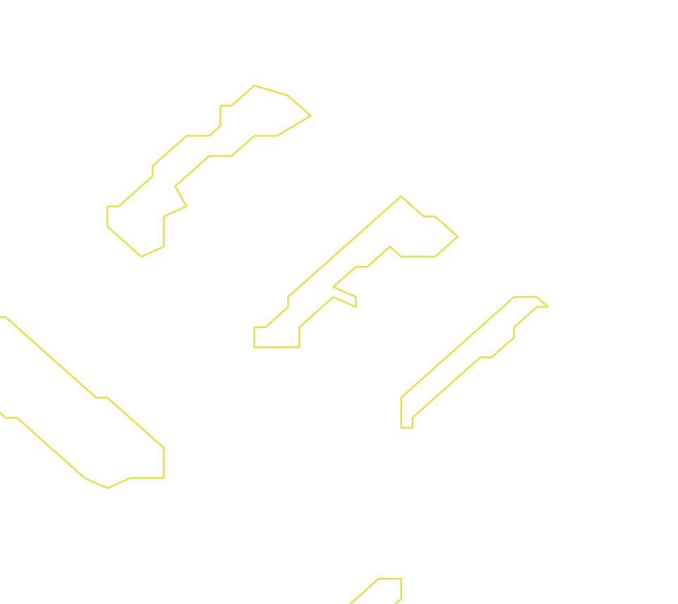 Daksegment ingezoomd met contourlijnen en structuurweergave