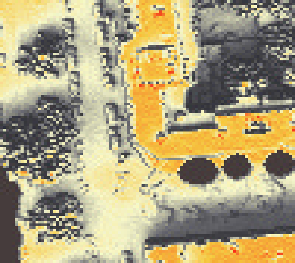 PV-irradiatie op daksegment met intensiteitsverdeling van zonlicht