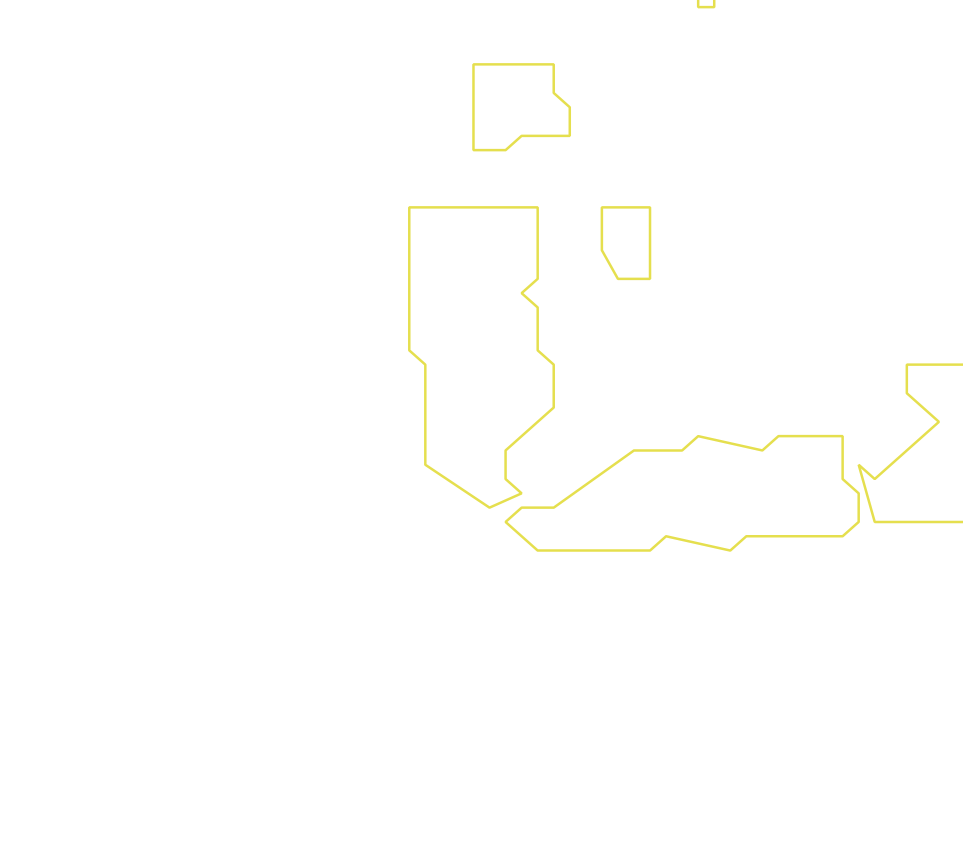 Daksegment ingezoomd met contourlijnen en structuurweergave