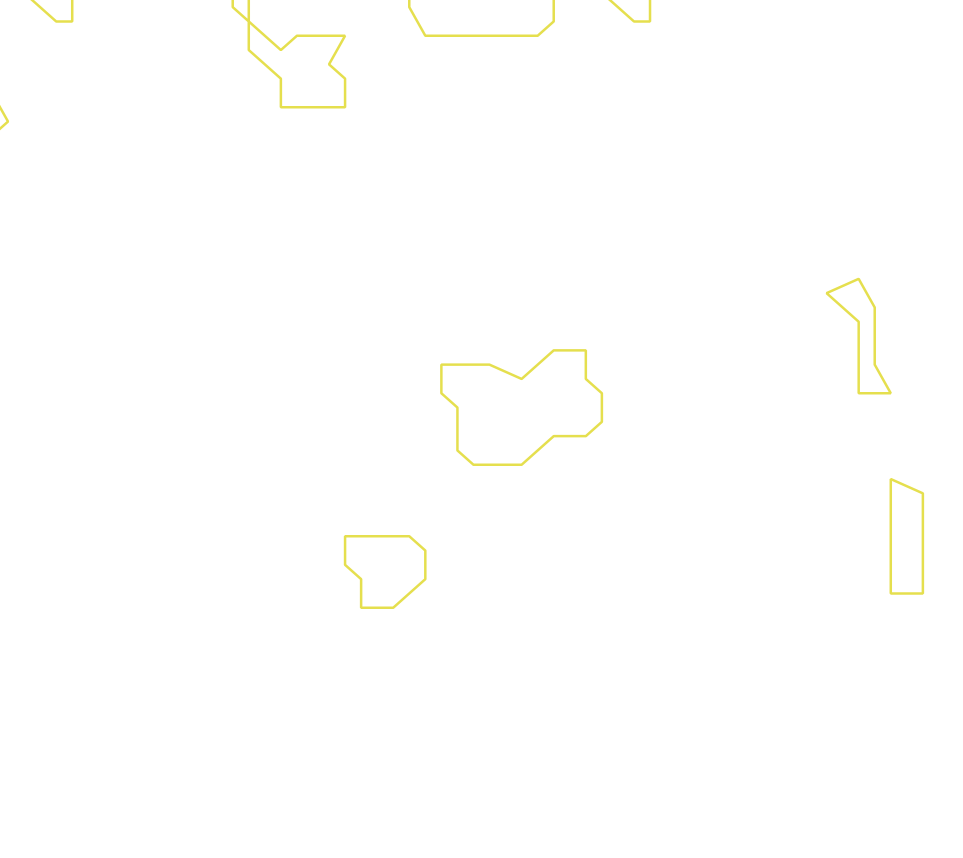 Daksegment ingezoomd met contourlijnen en structuurweergave