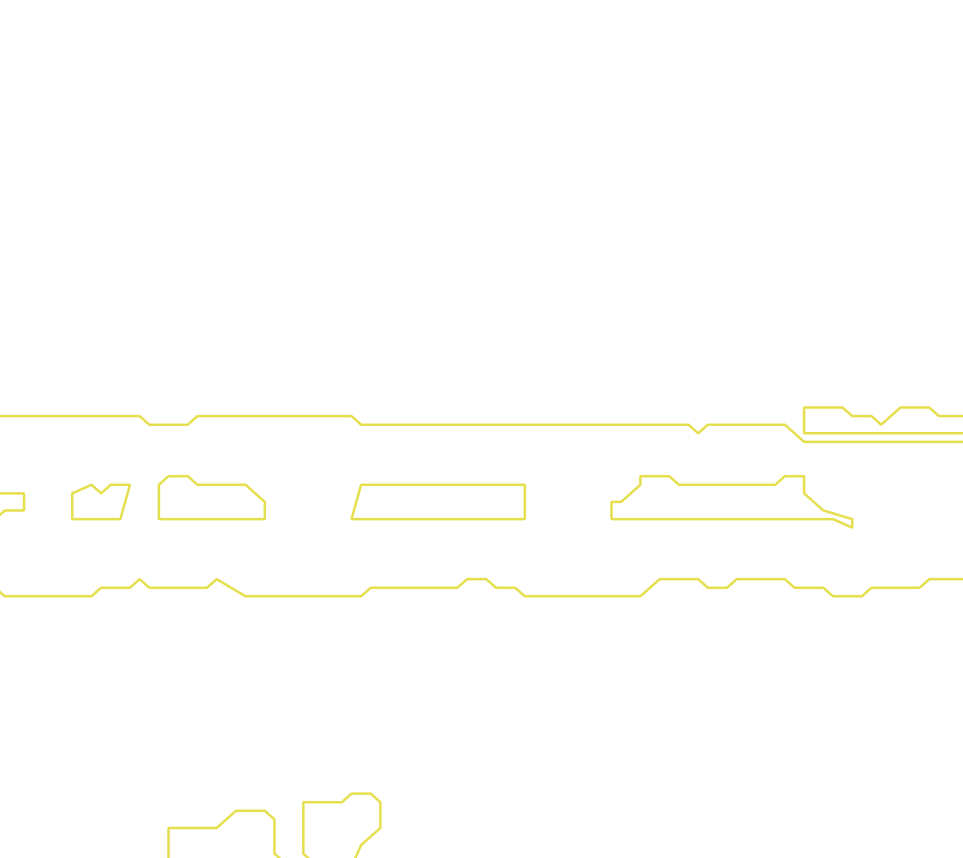Daksegment met contourlijnen en structuurweergave