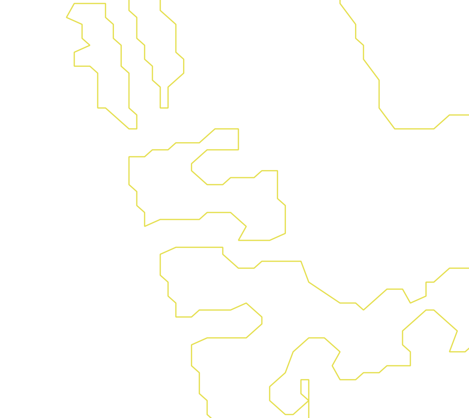 Daksegment ingezoomd met contourlijnen en structuurweergave