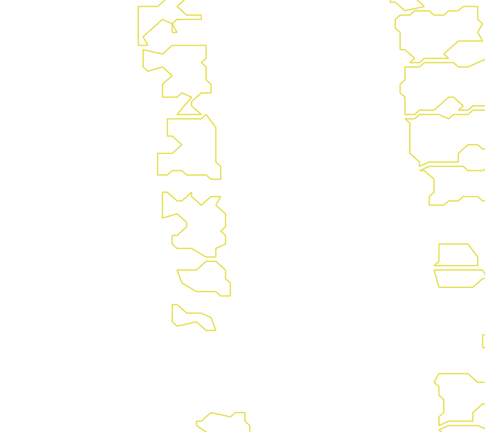 Daksegment met contourlijnen en structuurweergave