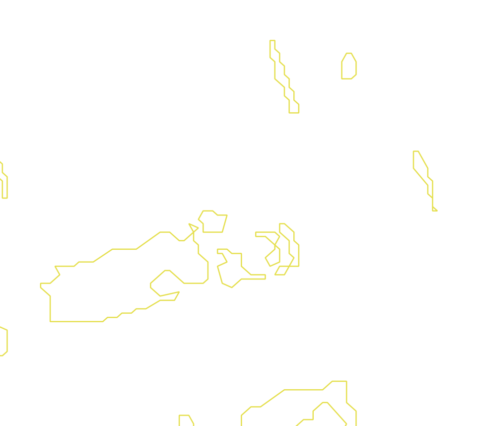 Daksegment met contourlijnen en structuurweergave