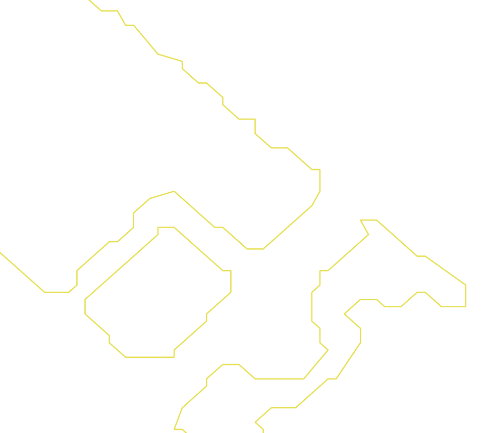 Daksegment ingezoomd met contourlijnen en structuurweergave
