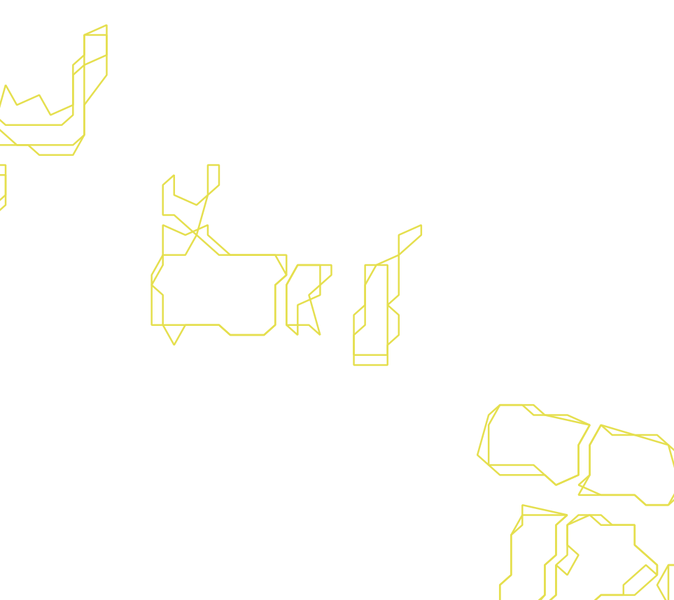 Daksegment ingezoomd met contourlijnen en structuurweergave