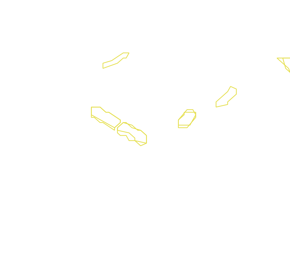 Daksegment met contourlijnen en structuurweergave