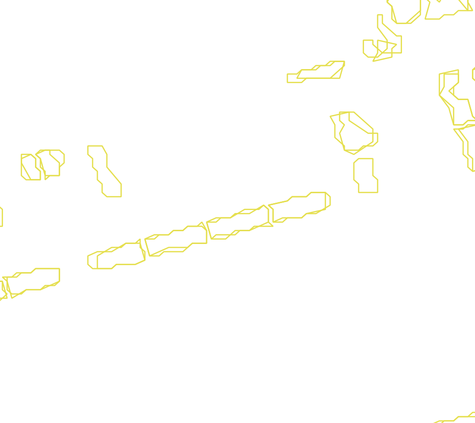 Daksegment met contourlijnen en structuurweergave