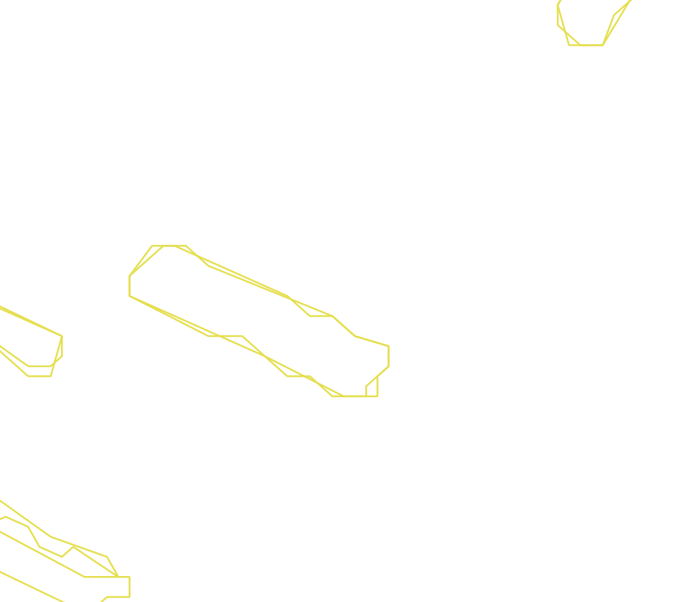 Daksegment ingezoomd met contourlijnen en structuurweergave