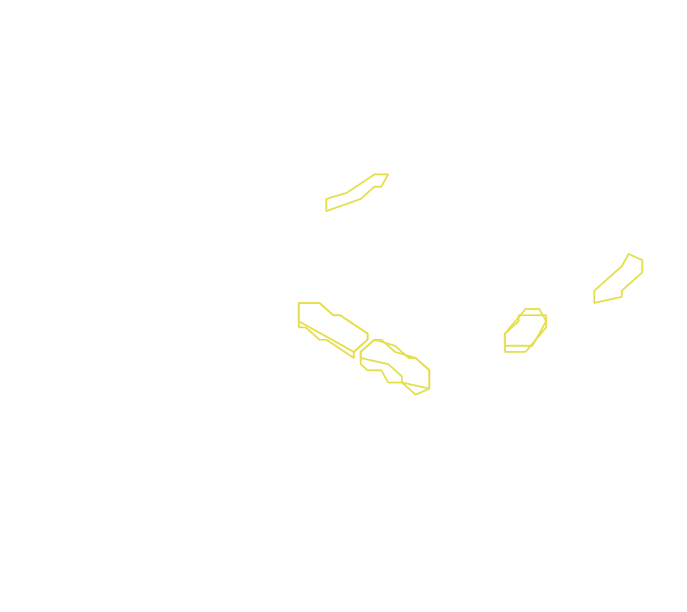 Daksegment met contourlijnen en structuurweergave