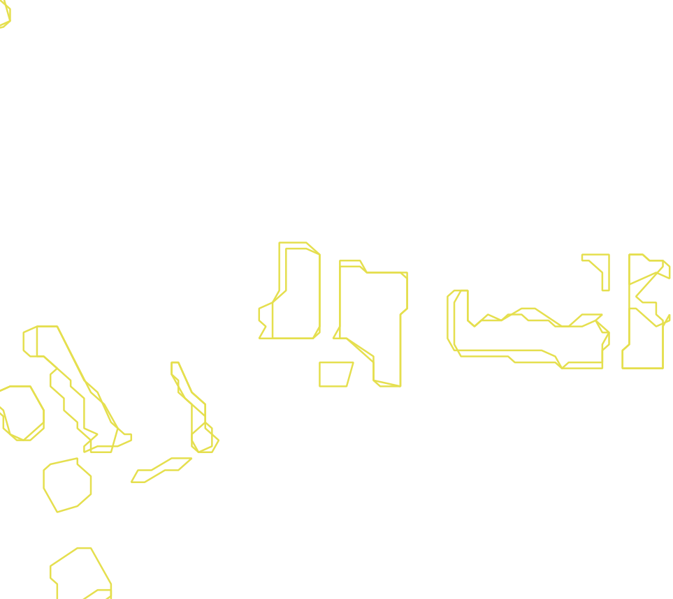 Daksegment met contourlijnen en structuurweergave