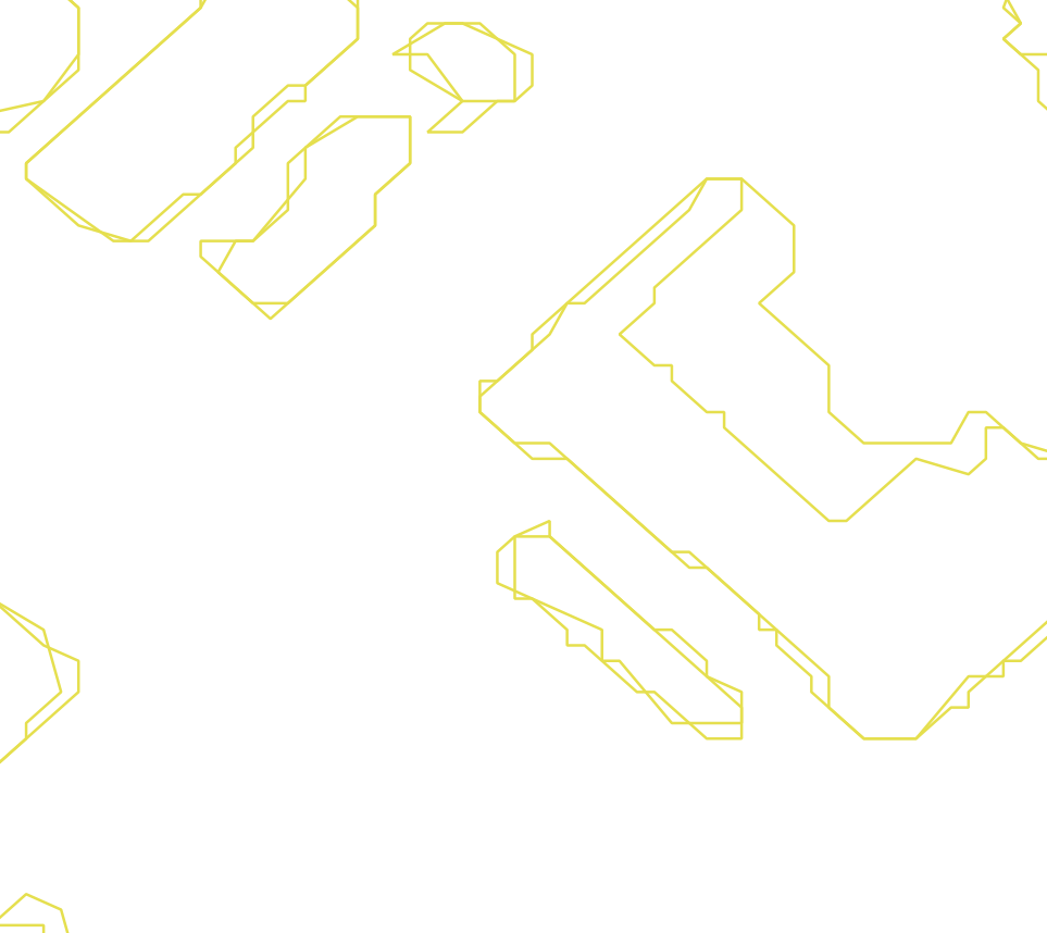 Daksegment ingezoomd met contourlijnen en structuurweergave