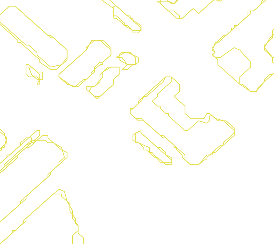 Daksegment met contourlijnen en structuurweergave