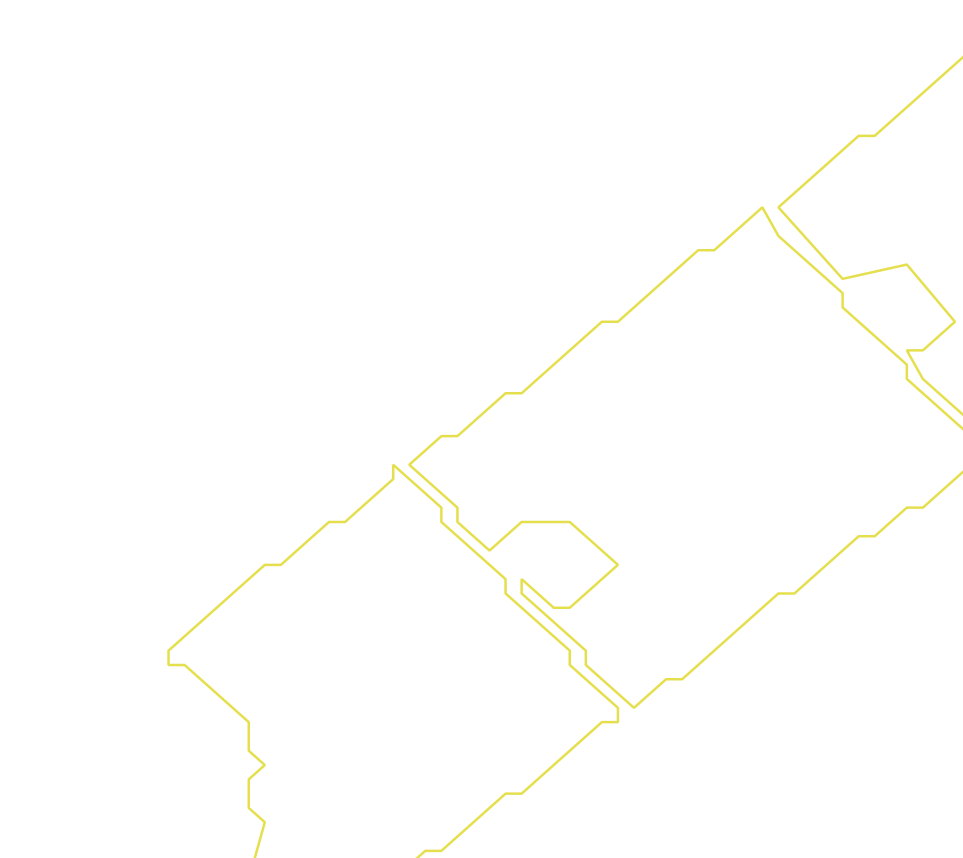 Daksegment ingezoomd met contourlijnen en structuurweergave