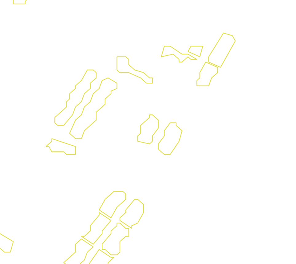 Daksegment met contourlijnen en structuurweergave