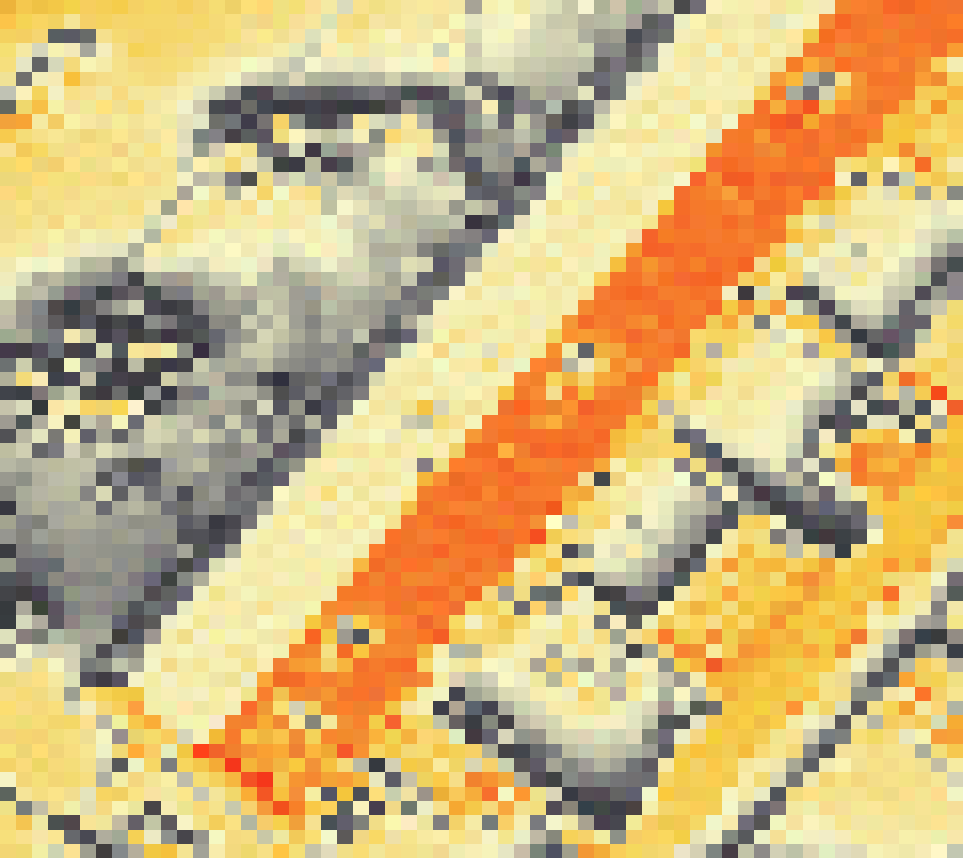 PV-irradiatie op daksegment ingezoomd met intensiteitsverdeling van zonlicht