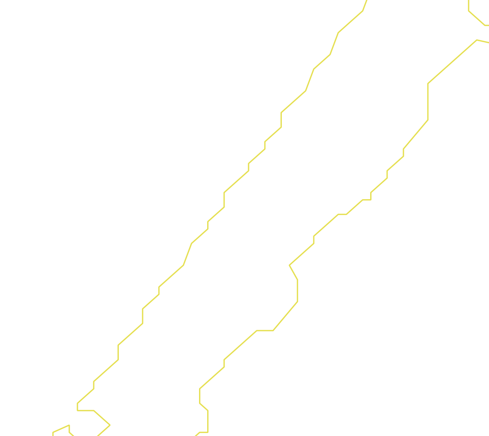Daksegment ingezoomd met contourlijnen en structuurweergave