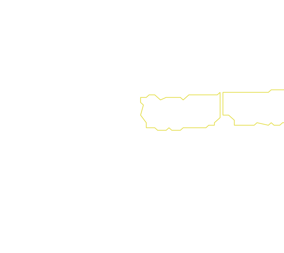 Daksegment met contourlijnen en structuurweergave