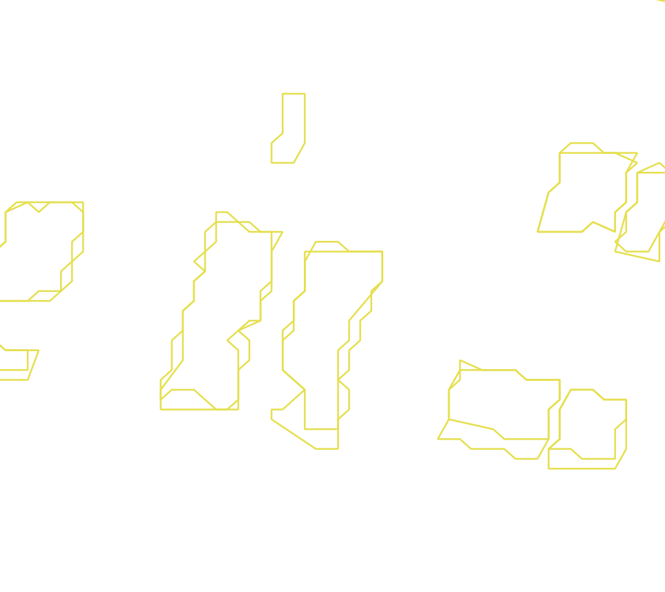 Daksegment ingezoomd met contourlijnen en structuurweergave