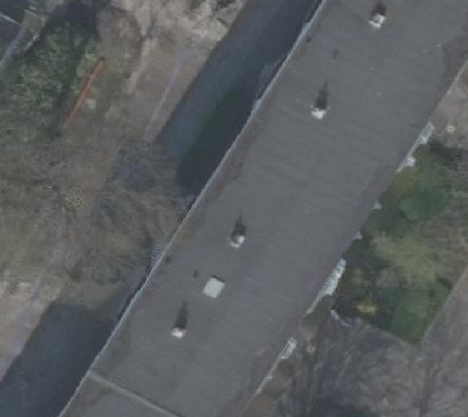 True ortho luchtfoto van Alkmaar met zicht op woning
