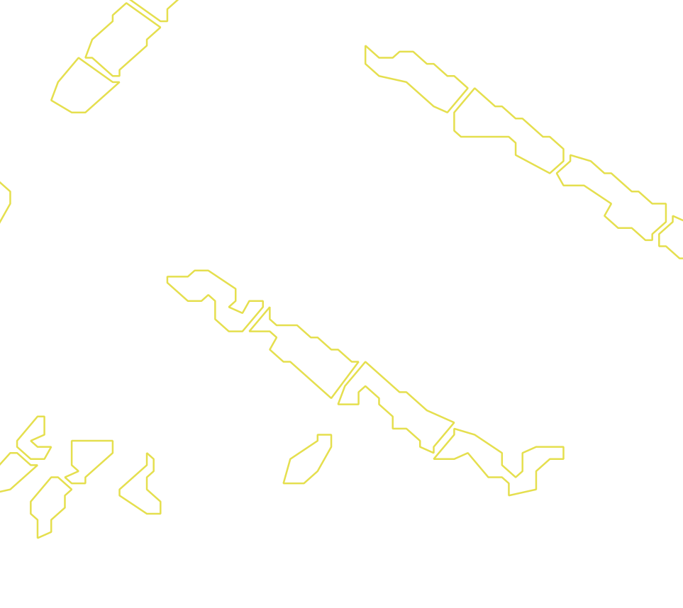Daksegment met contourlijnen en structuurweergave