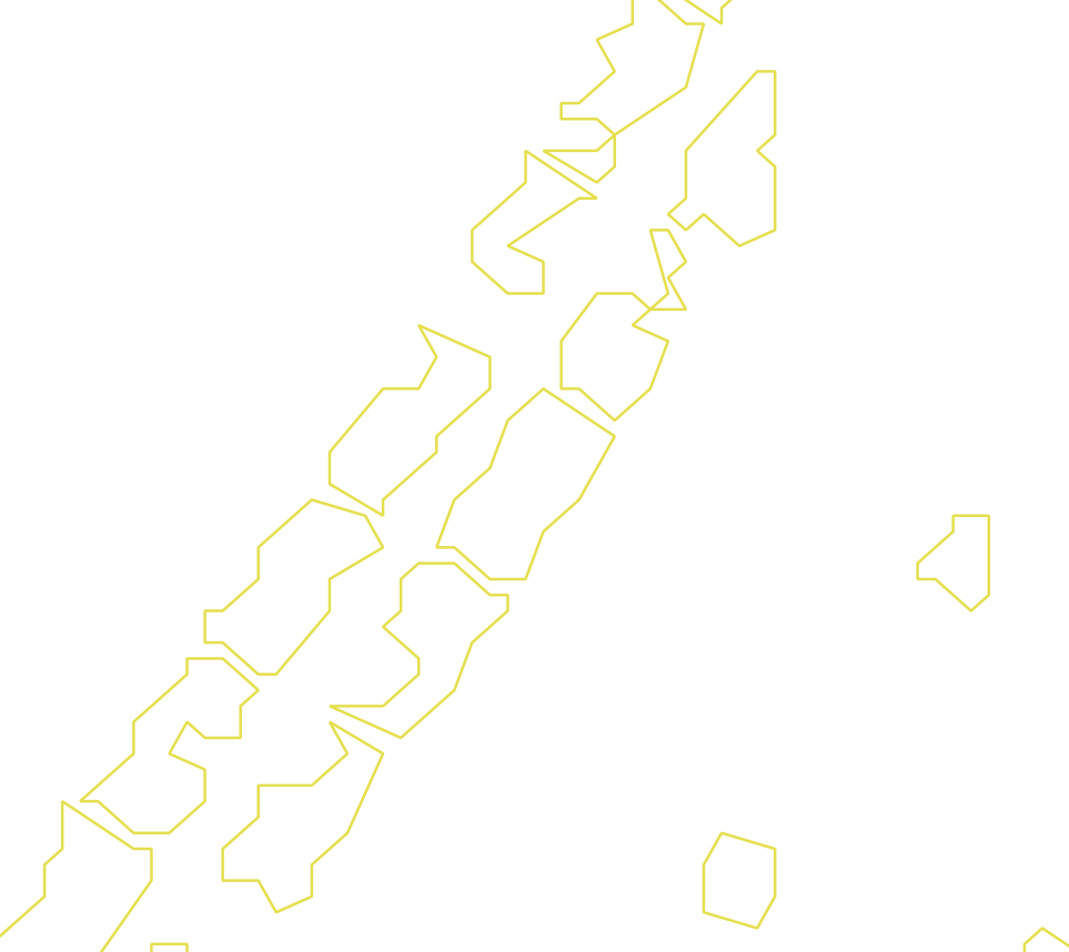 Daksegment ingezoomd met contourlijnen en structuurweergave