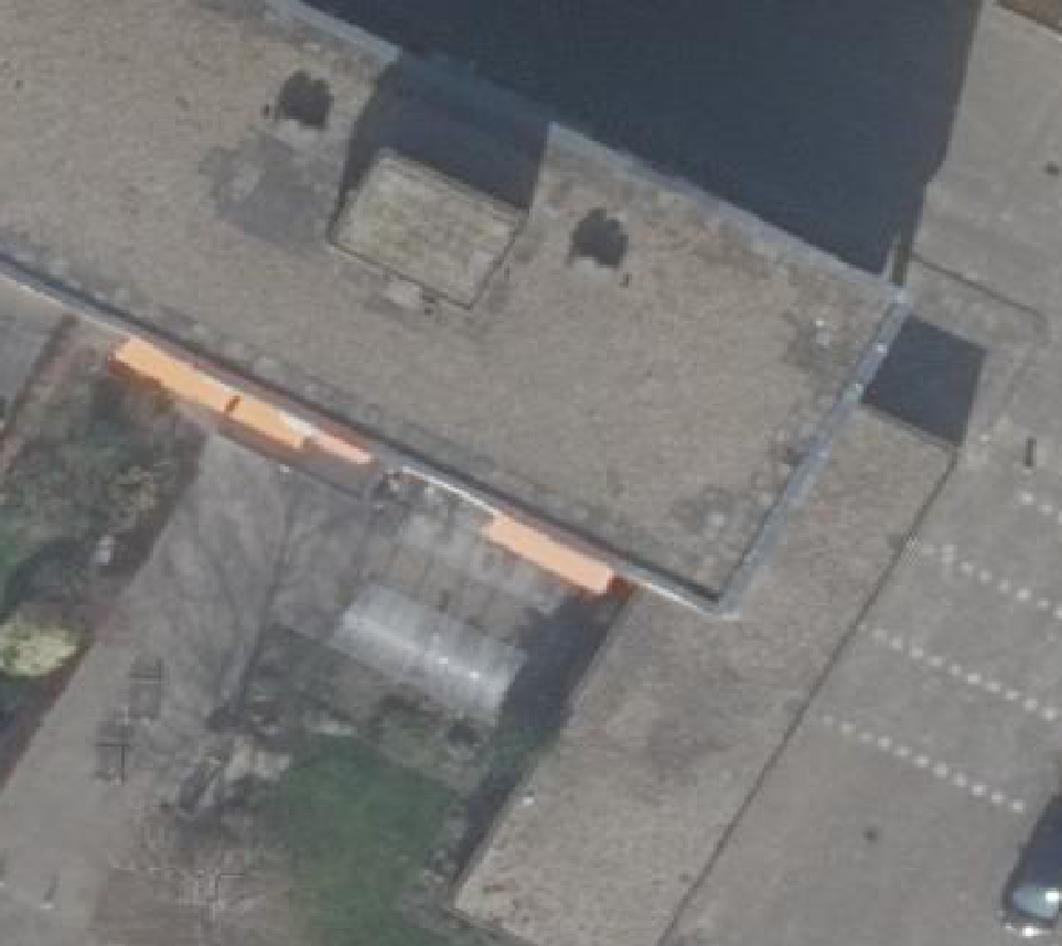 True ortho luchtfoto van Alkmaar met zicht op woning