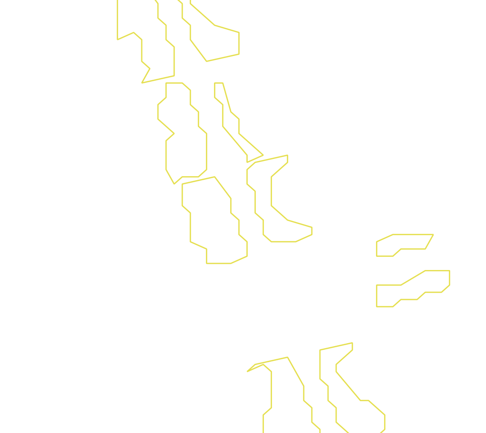 Daksegment ingezoomd met contourlijnen en structuurweergave