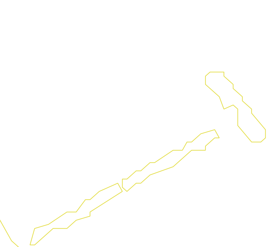 Daksegment ingezoomd met contourlijnen en structuurweergave