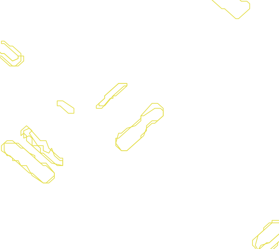 Daksegment met contourlijnen en structuurweergave