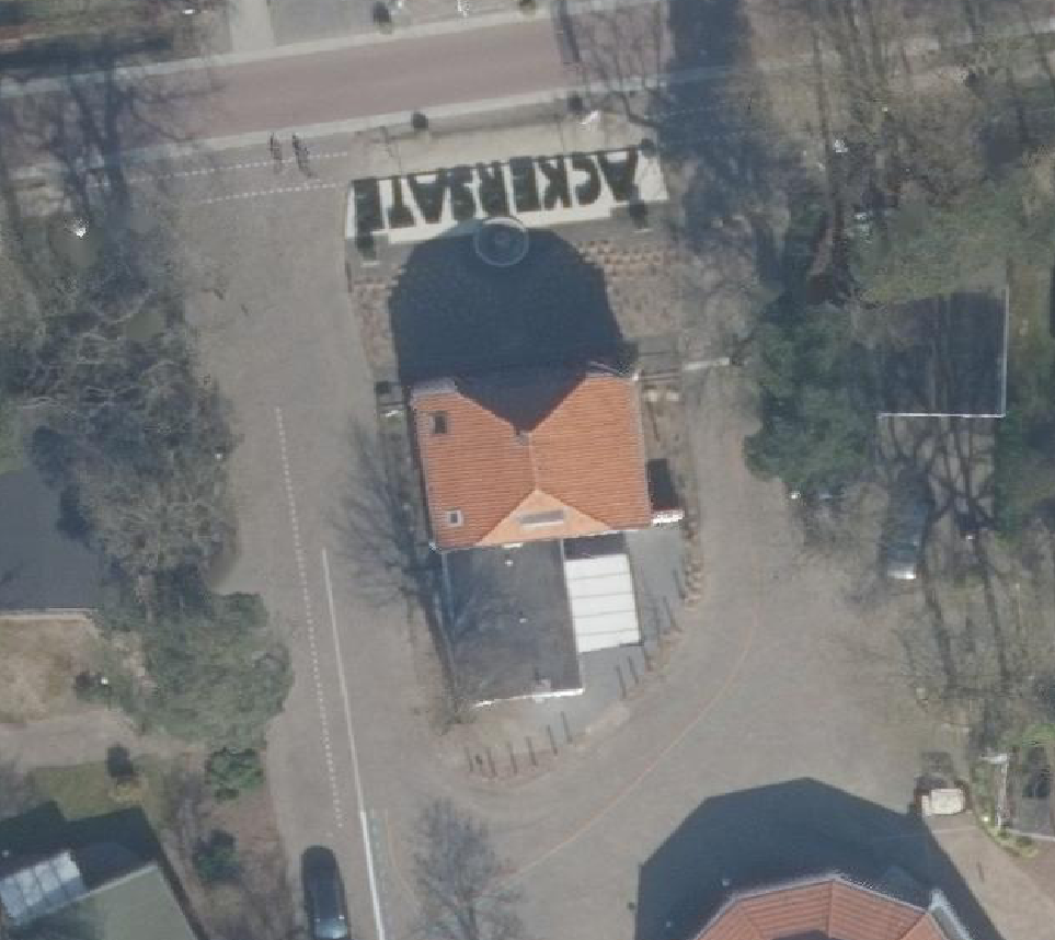 True ortho Luchtfoto op daksegment