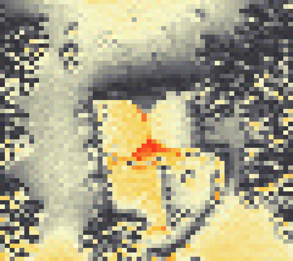 PV-irradiatie op daksegment ingezoomd met intensiteitsverdeling van zonlicht