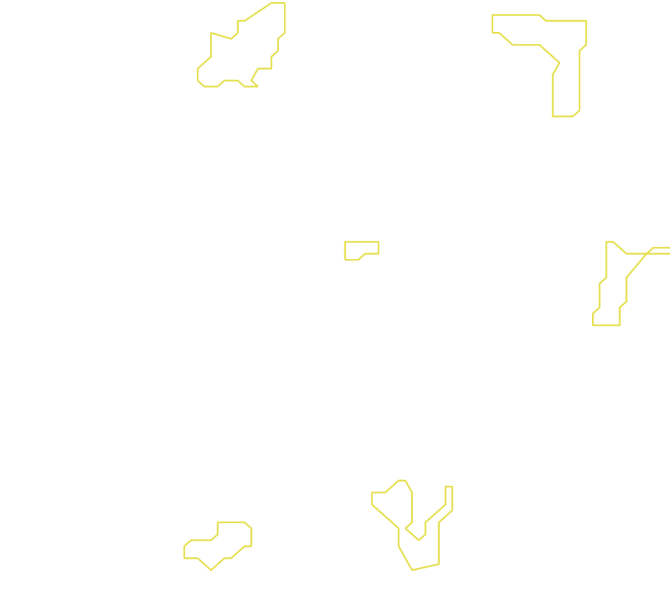 Daksegment met contourlijnen en structuurweergave