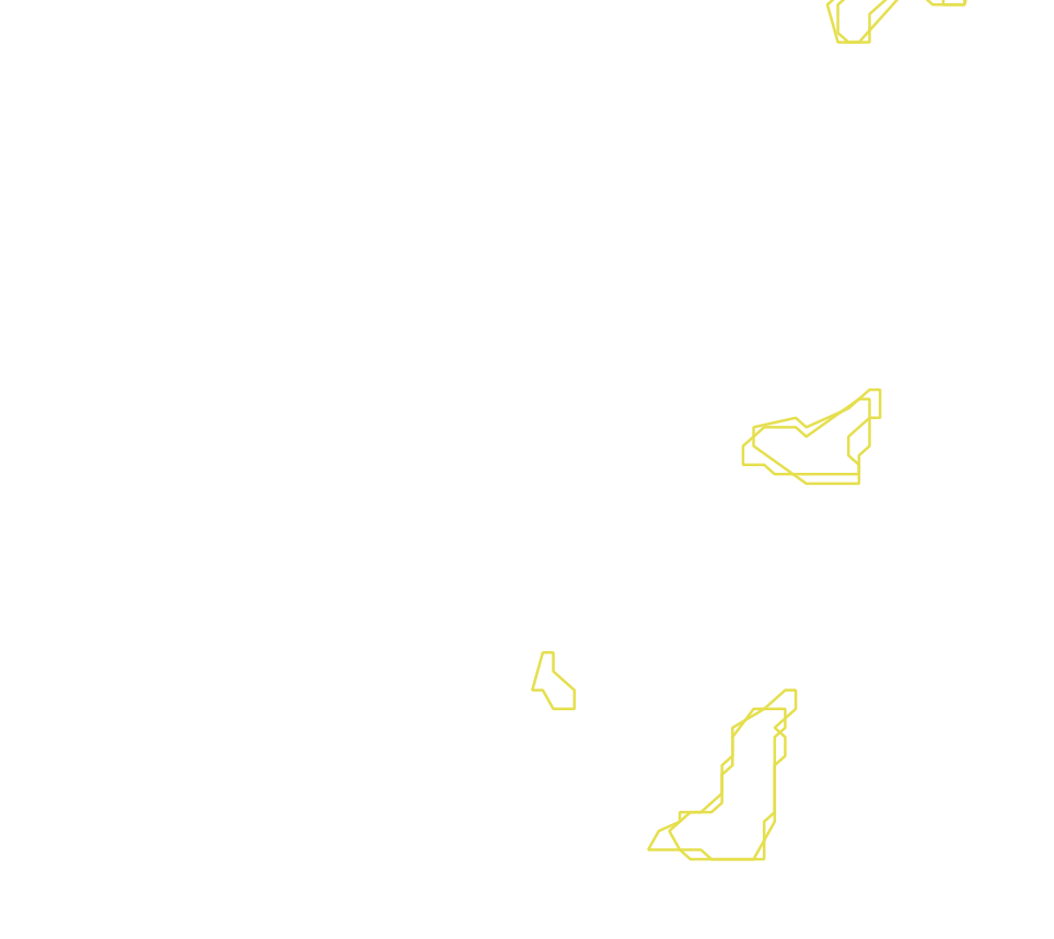 Daksegment met contourlijnen en structuurweergave