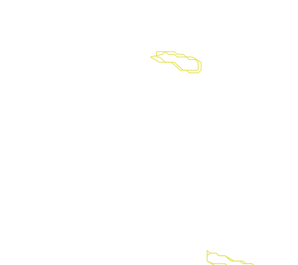 Daksegment met contourlijnen en structuurweergave