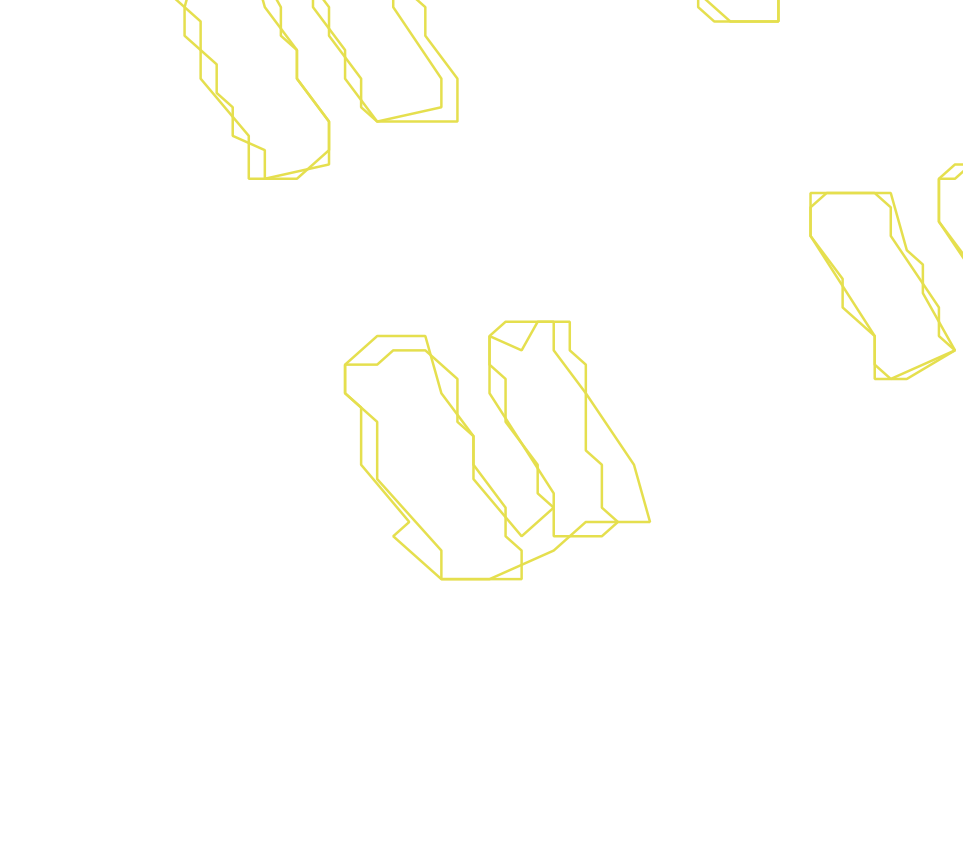 Daksegment ingezoomd met contourlijnen en structuurweergave