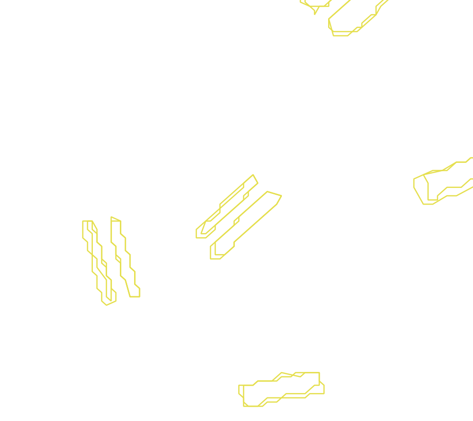 Daksegment met contourlijnen en structuurweergave