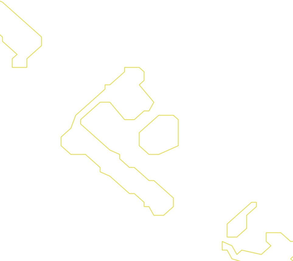 Daksegment ingezoomd met contourlijnen en structuurweergave