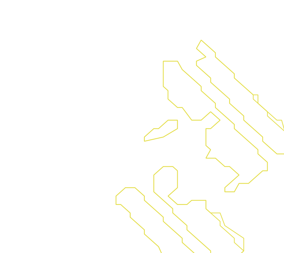 Daksegment ingezoomd met contourlijnen en structuurweergave