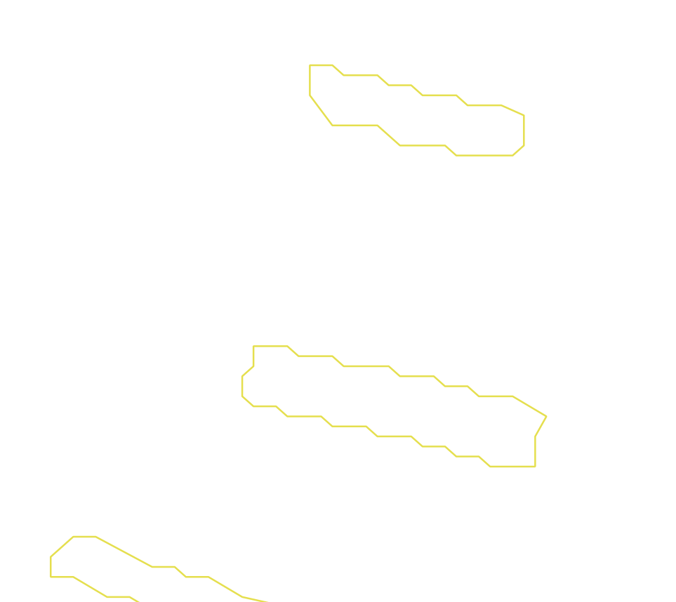 Daksegment ingezoomd met contourlijnen en structuurweergave
