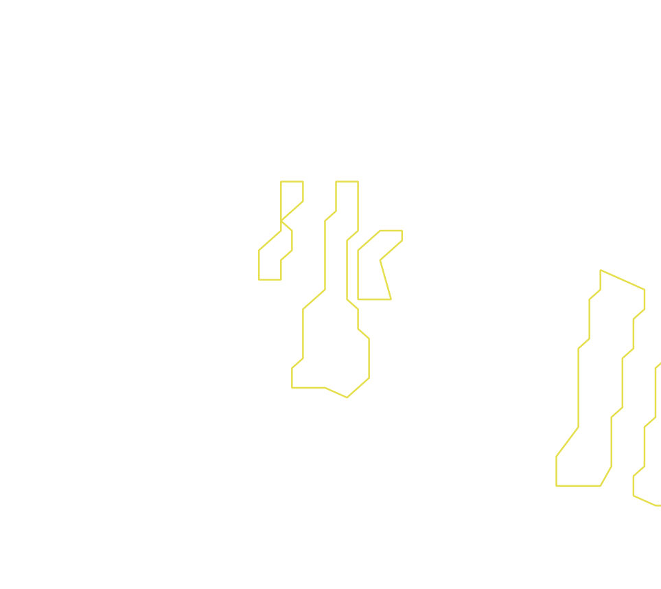 Daksegment ingezoomd met contourlijnen en structuurweergave