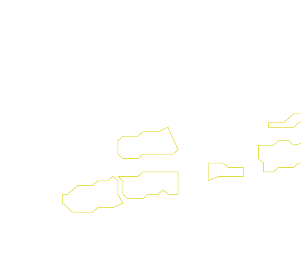 Daksegment ingezoomd met contourlijnen en structuurweergave