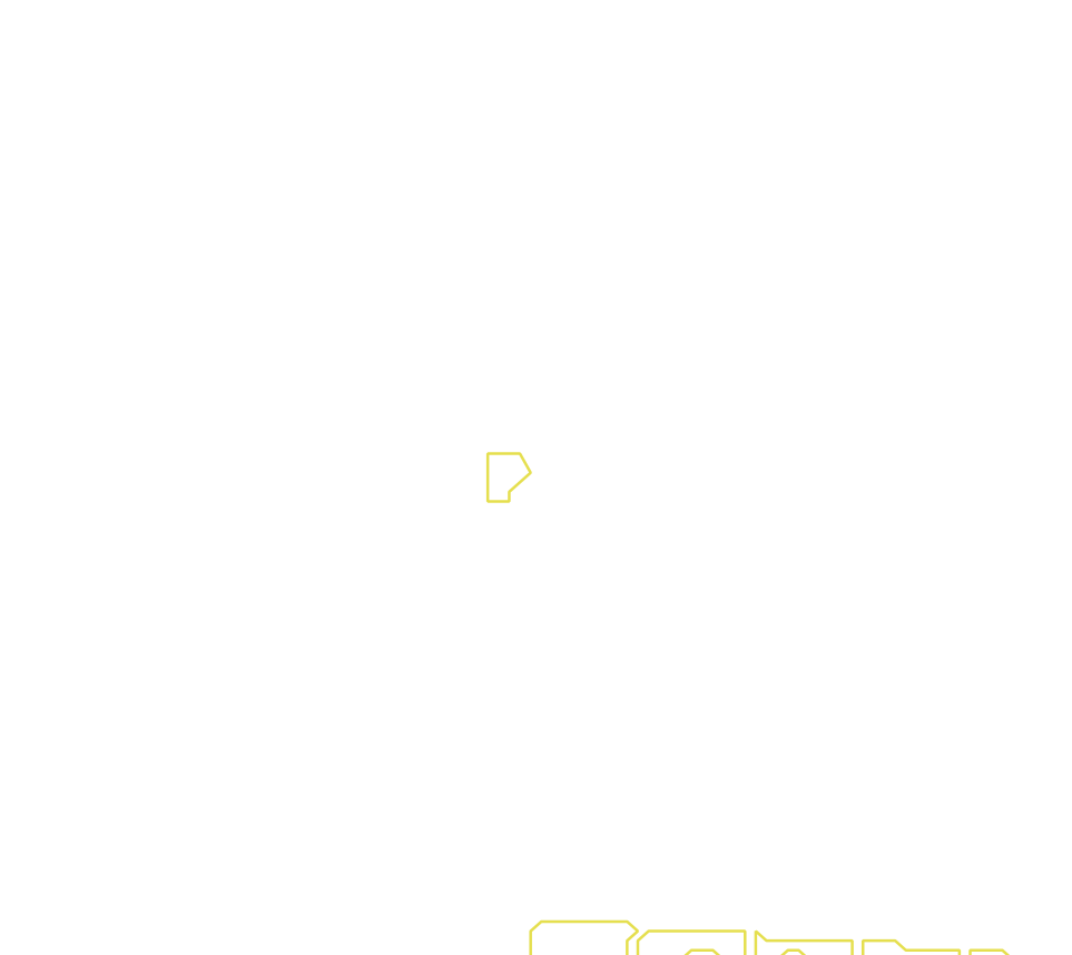 Daksegment met contourlijnen en structuurweergave