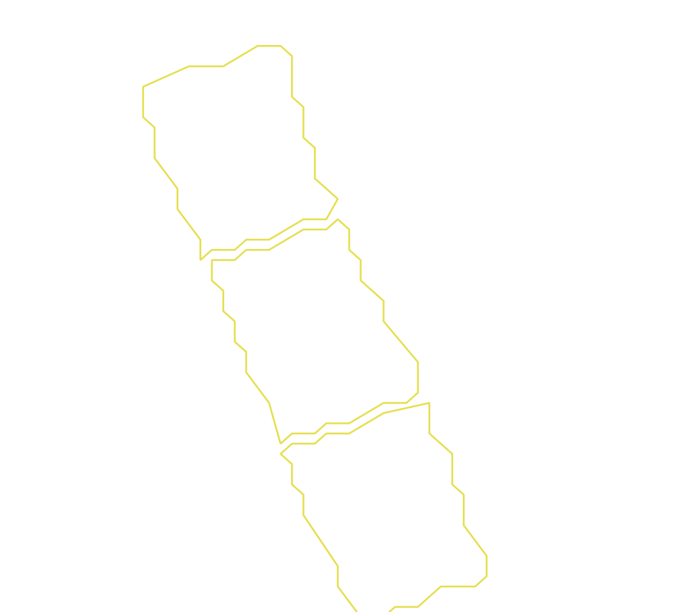 Daksegment ingezoomd met contourlijnen en structuurweergave