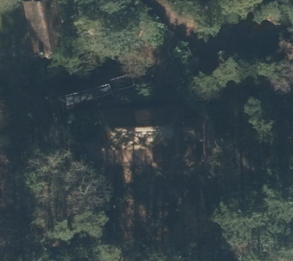True ortho Luchtfoto op daksegment